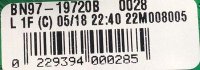 MAIN PARA SMART TV SAMSUNG 4K RESOLUCION (3840 X 2160)  / NUMERO DE PARTE BN94-17608E / BN41-03015A / BN97-19720B / BN9417608E / 17608E / NUMERO DE PANEL CY-AB055FLLV3H / MODELO QN55S95BAFXZA FC02 - Imagen 3
